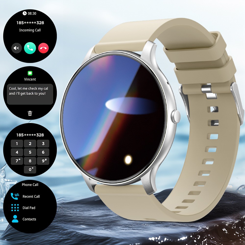 Smart Watch for Men Women Bluetooth Call Heart Rate IP68 120+ Sports Modes 1.46″