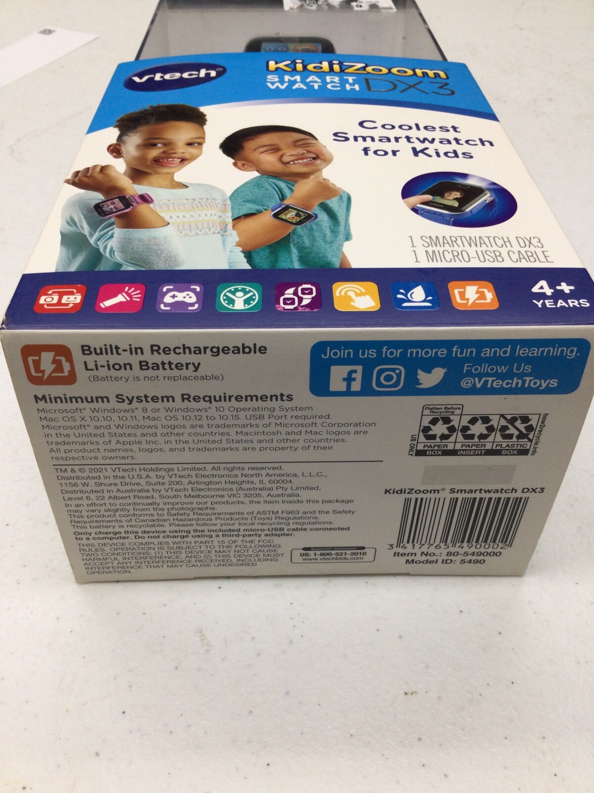 VTech KidiZoom Smart Watch DX3 – Blue