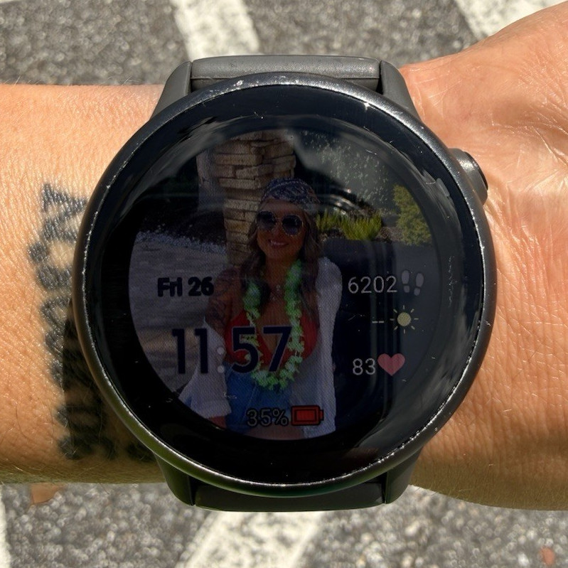 Garmin Venu 3S 41mm Gray Plastic Case Silicone Band 8GB Touchscreen HR