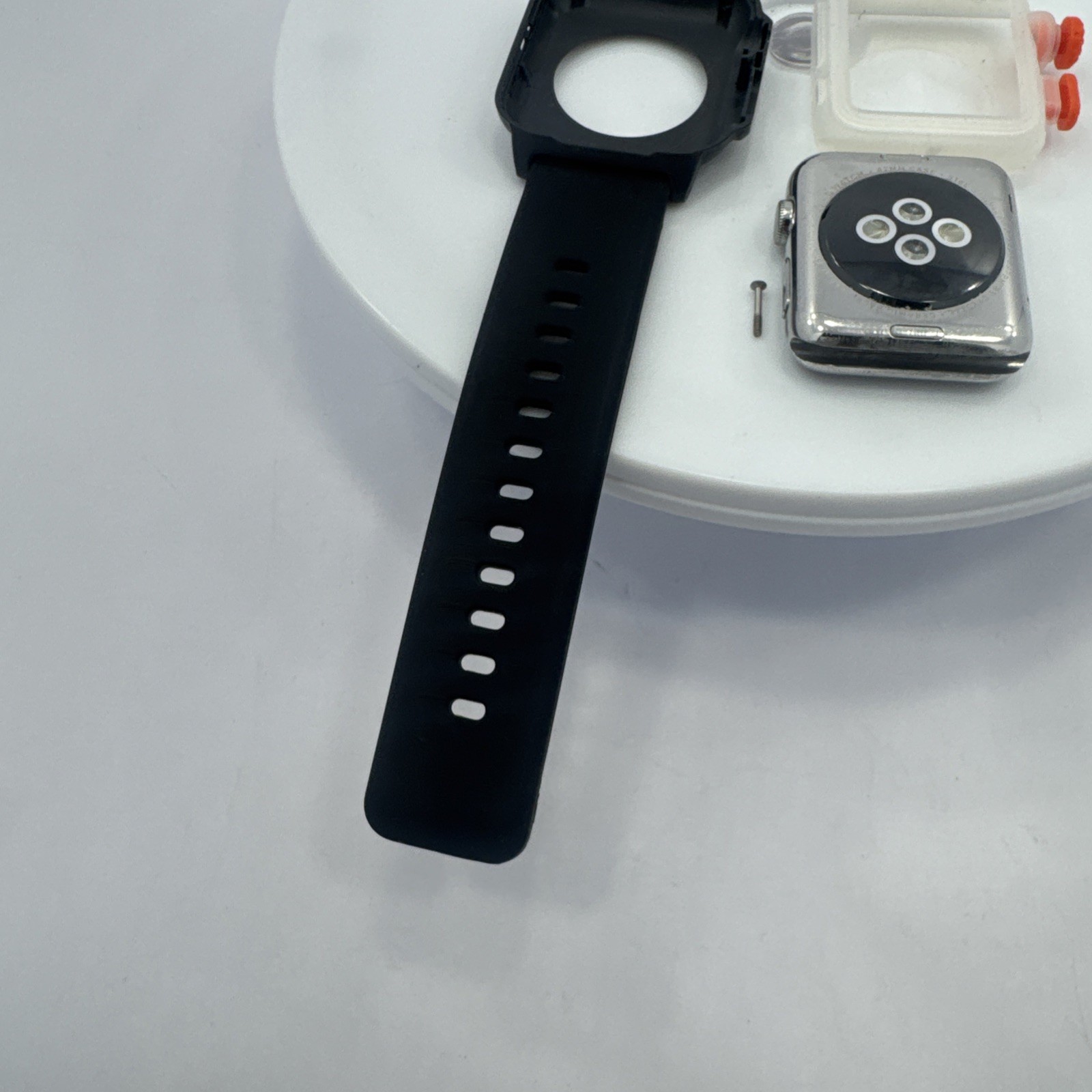 42mm 316L Steel Sapphire Crystal Retina Display Ceramic Back Catalyst case band