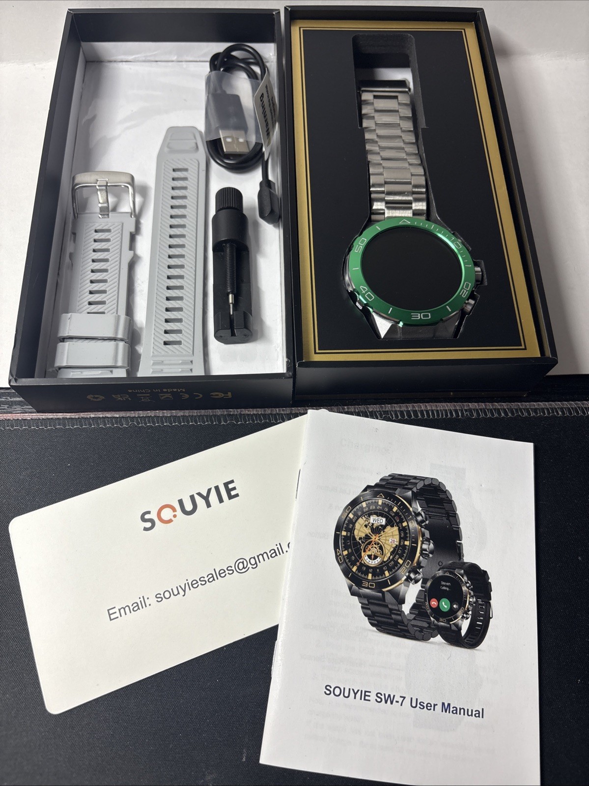 Souyie SW-7 Military Rugged Smart Watch for Men