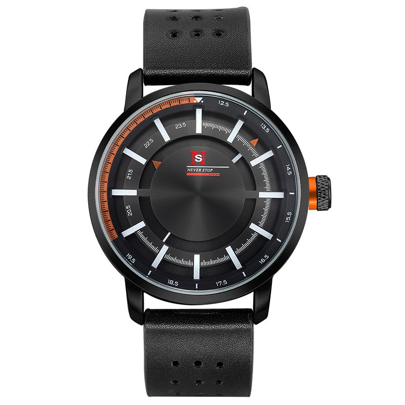 Optional Colors Men’S Watch Exquisite Craftsmanship Stainless Steel Quartz