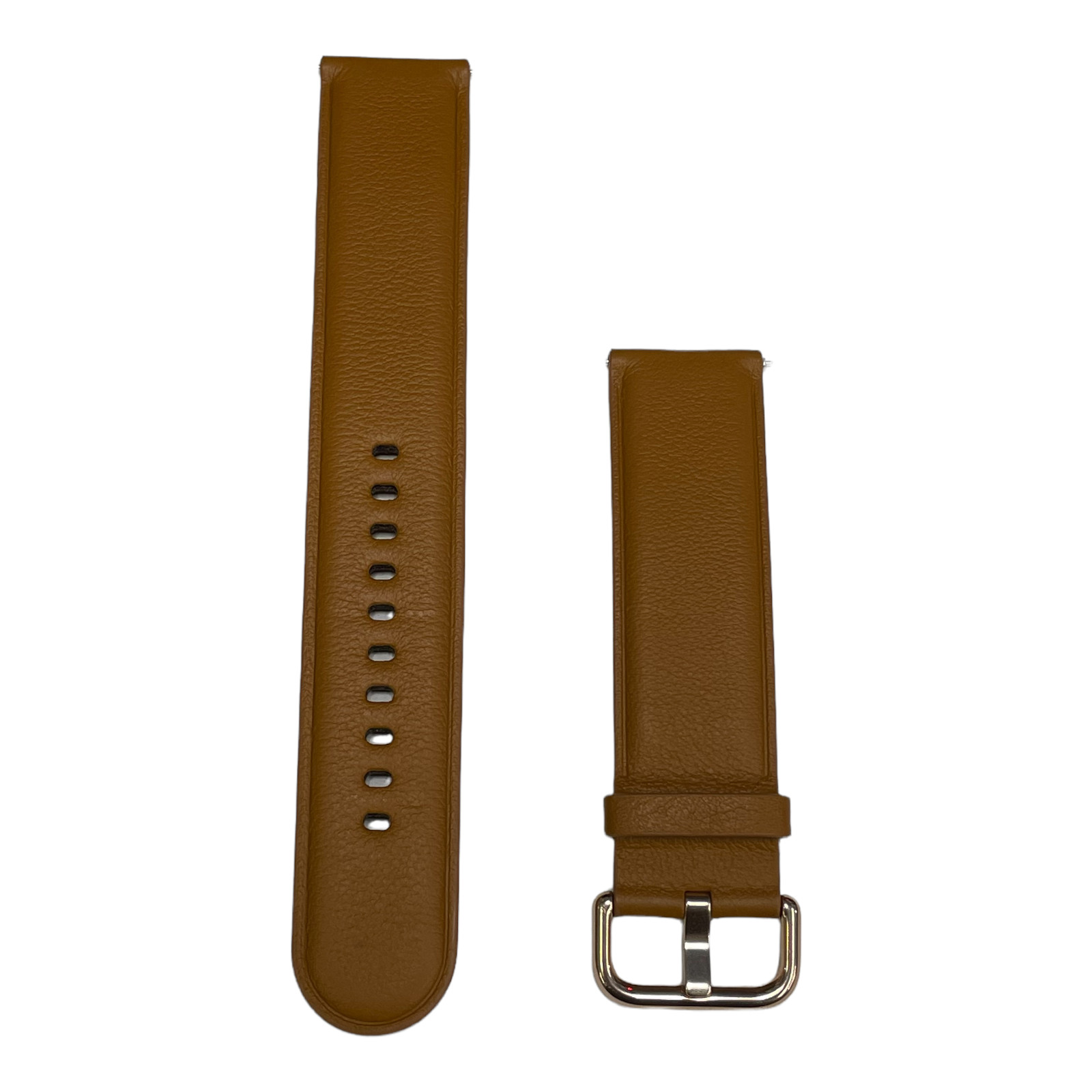 Original Samsung Galaxy Active 2 20mm Leather Wristband 1 Strap Only Band Brown
