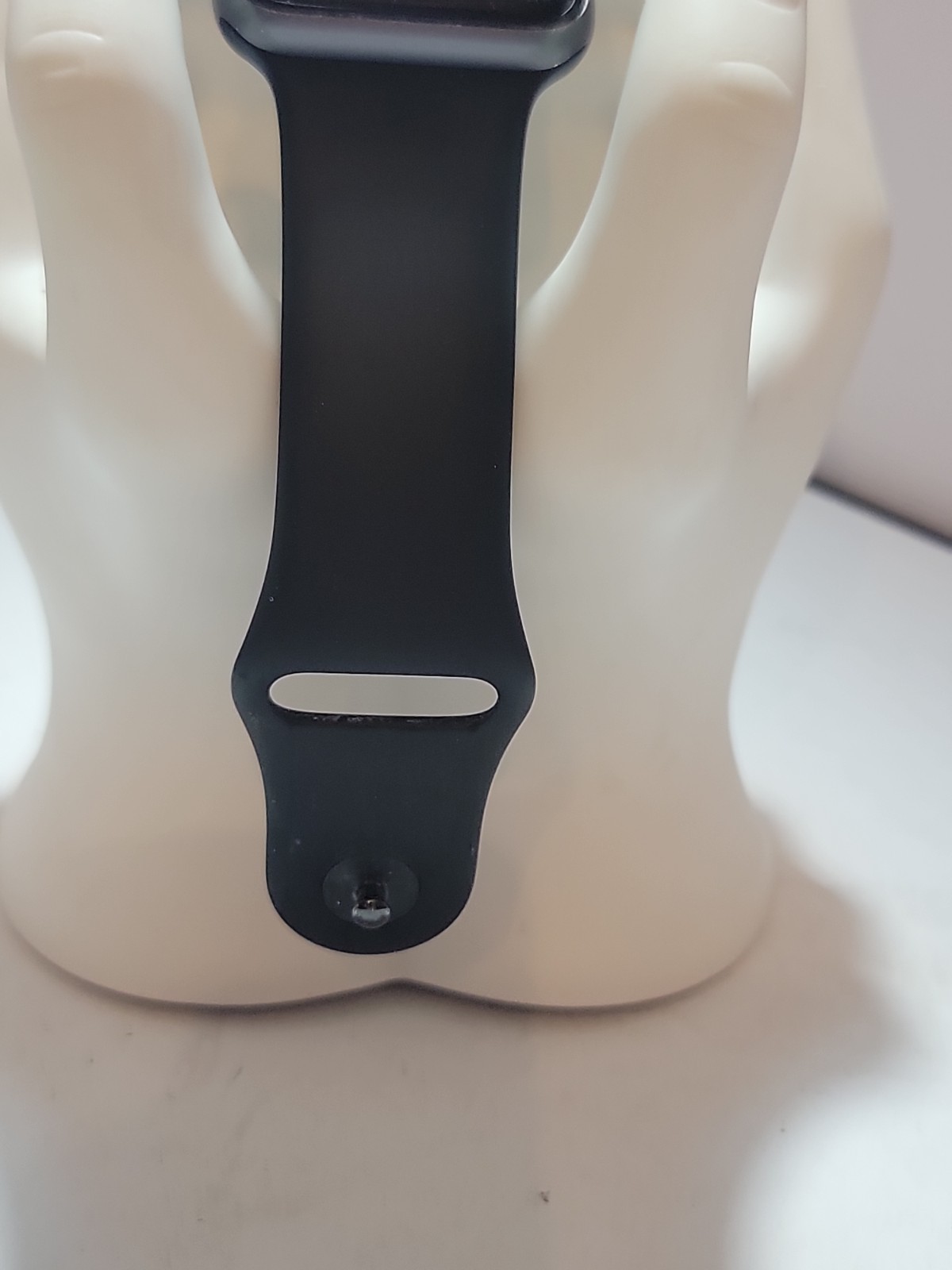 Apple Watch Series 3 42mm Aluminum GPS LTE Space Gray Black Band M/L Scratched