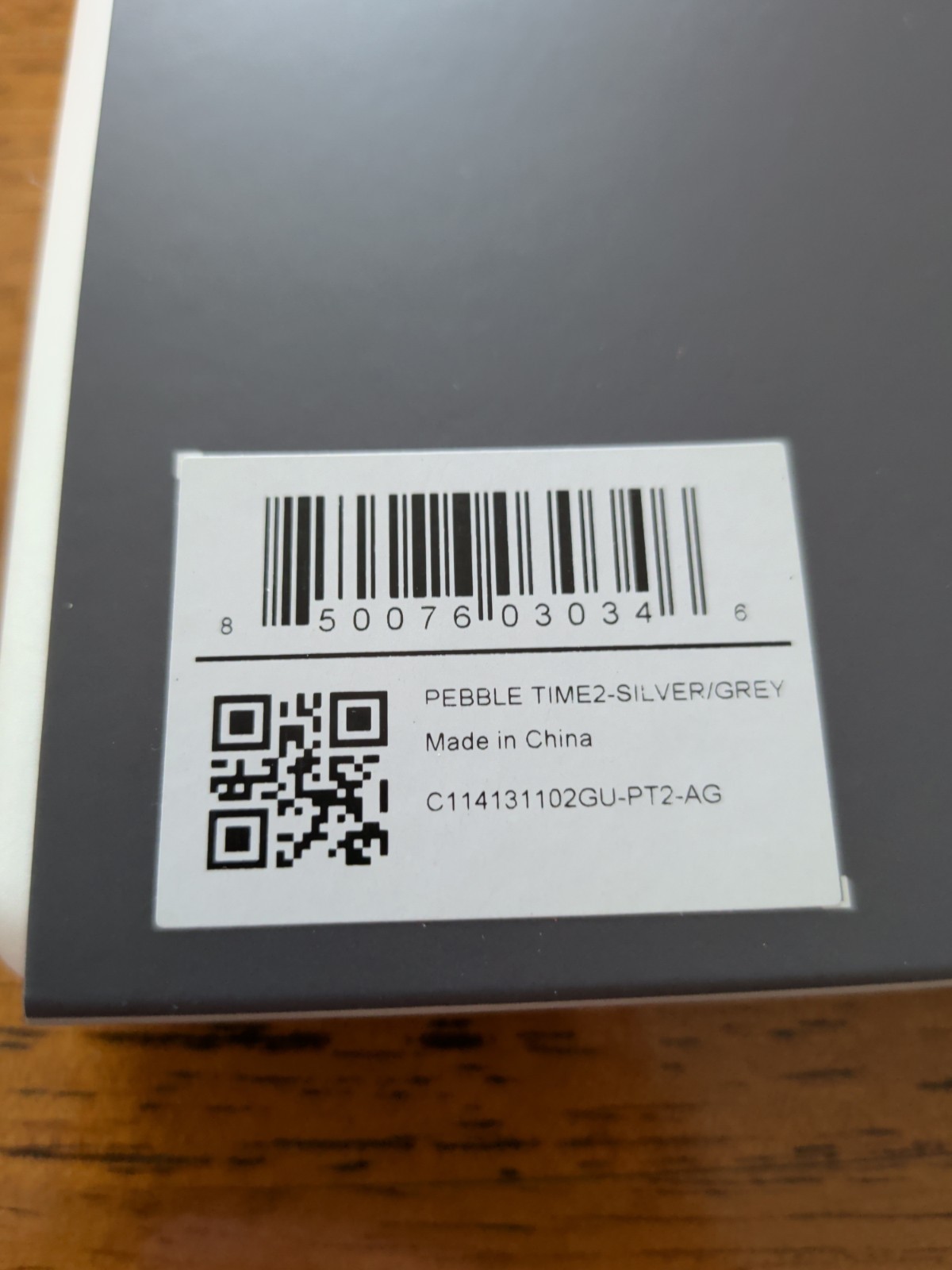 Pebble Time 2 Smart Watch – Silver/Grey – Open Box – w/ 2 Pebble Bands Chargers