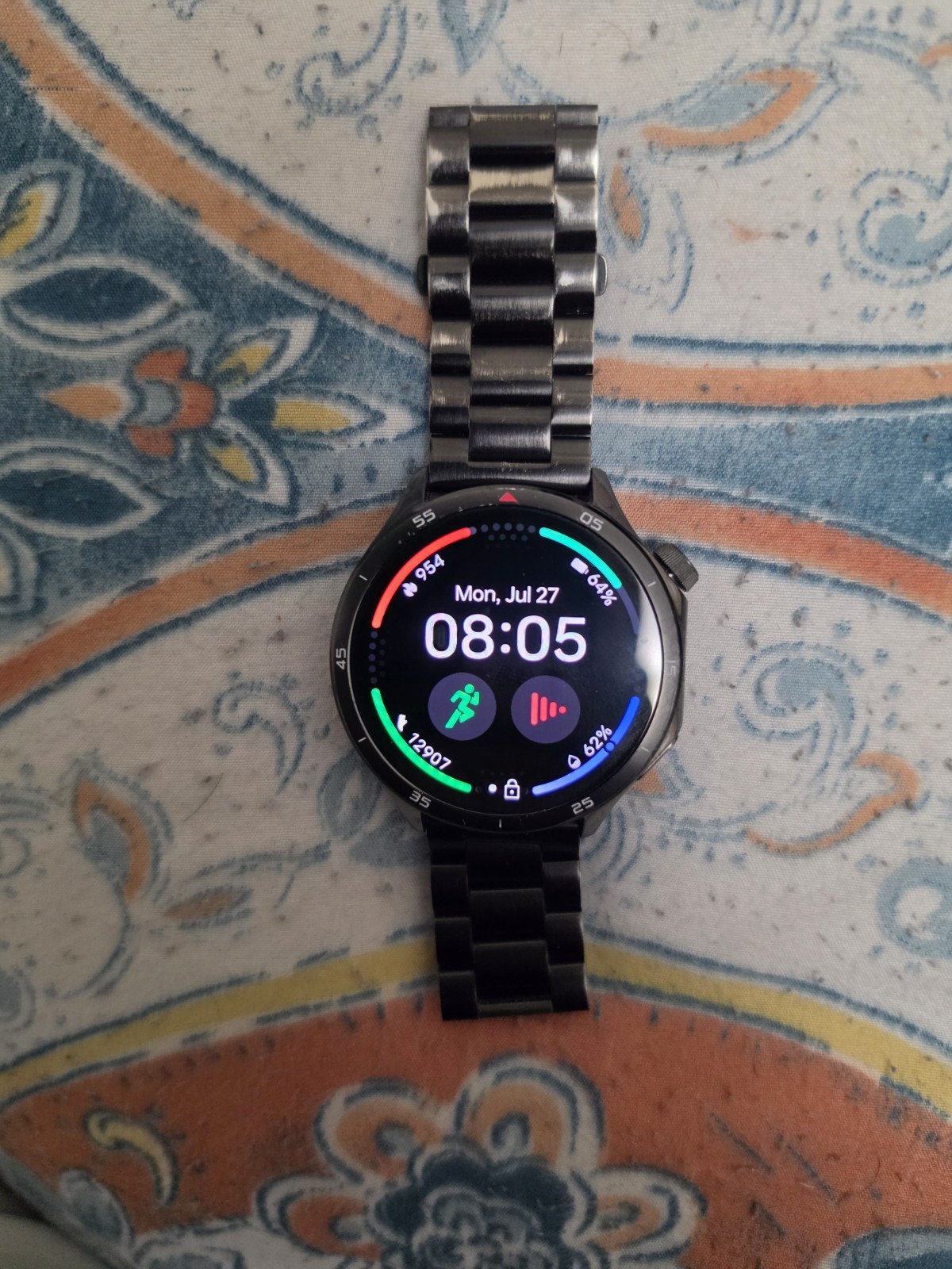 OnePlus Watch 3 46mm Smartwatch Titanium Bezel, AMOLED Display, Emerald Titanium