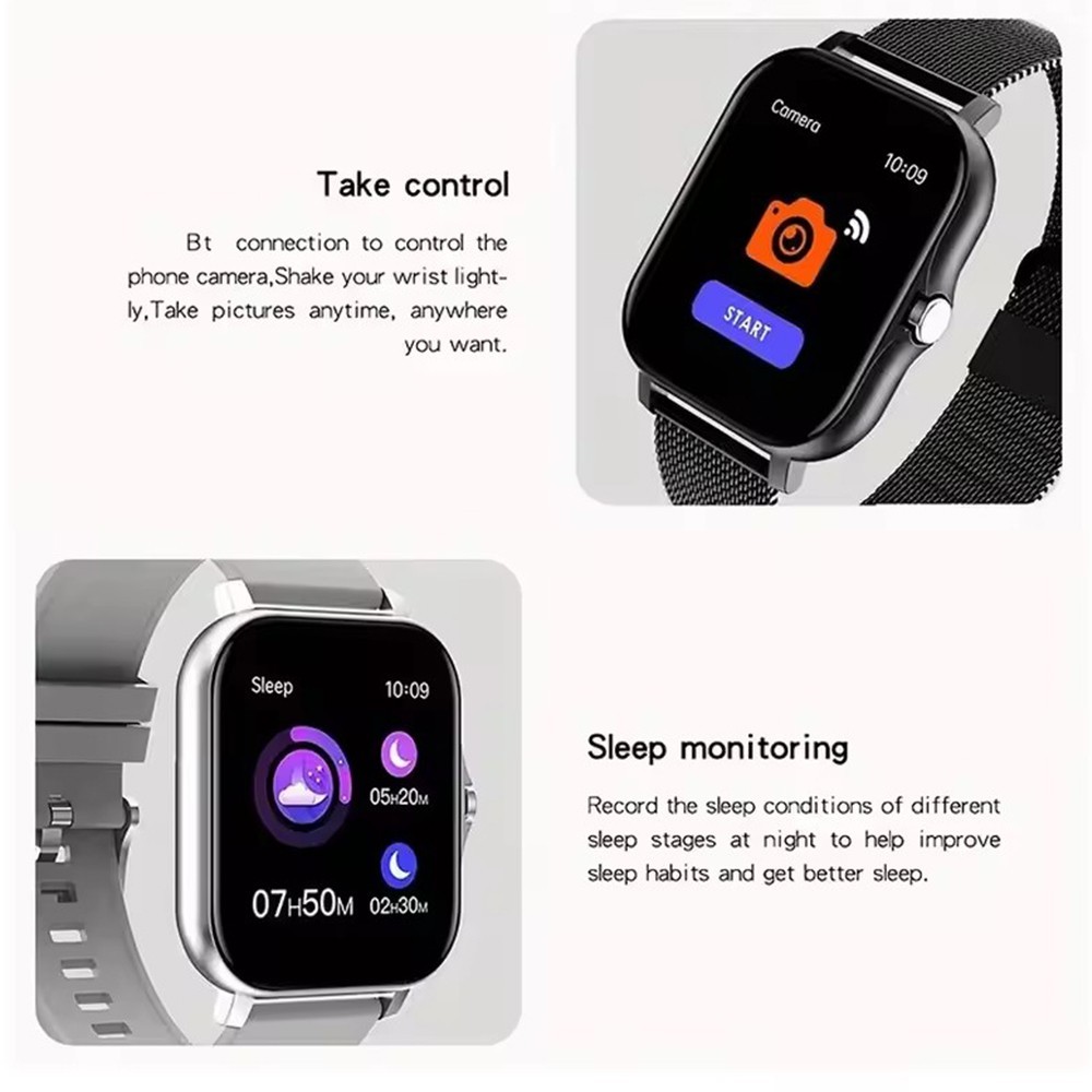 2026 Smart Watch For Men/Women, Waterproof Smartwatch Bluetooth iPhone Samsung
