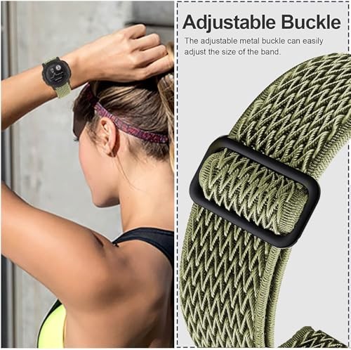1 Pack Nylon Strap Compatible with Garmin Instinct 45mm Watch Men Women Sport Re