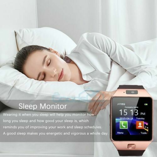 Touchscreen Wrist Smart Phone Watch call text message 4 ios android cell phone