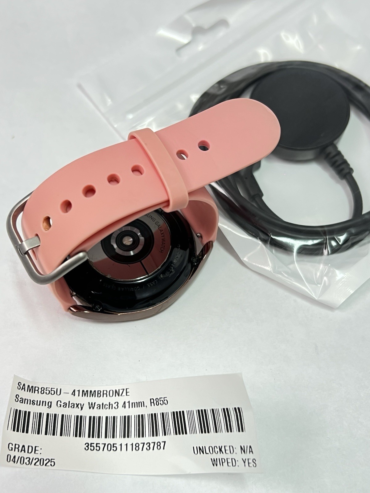 Samsung Galaxy Watch3 SM-R855 41mm bronze Stainless Steel Case