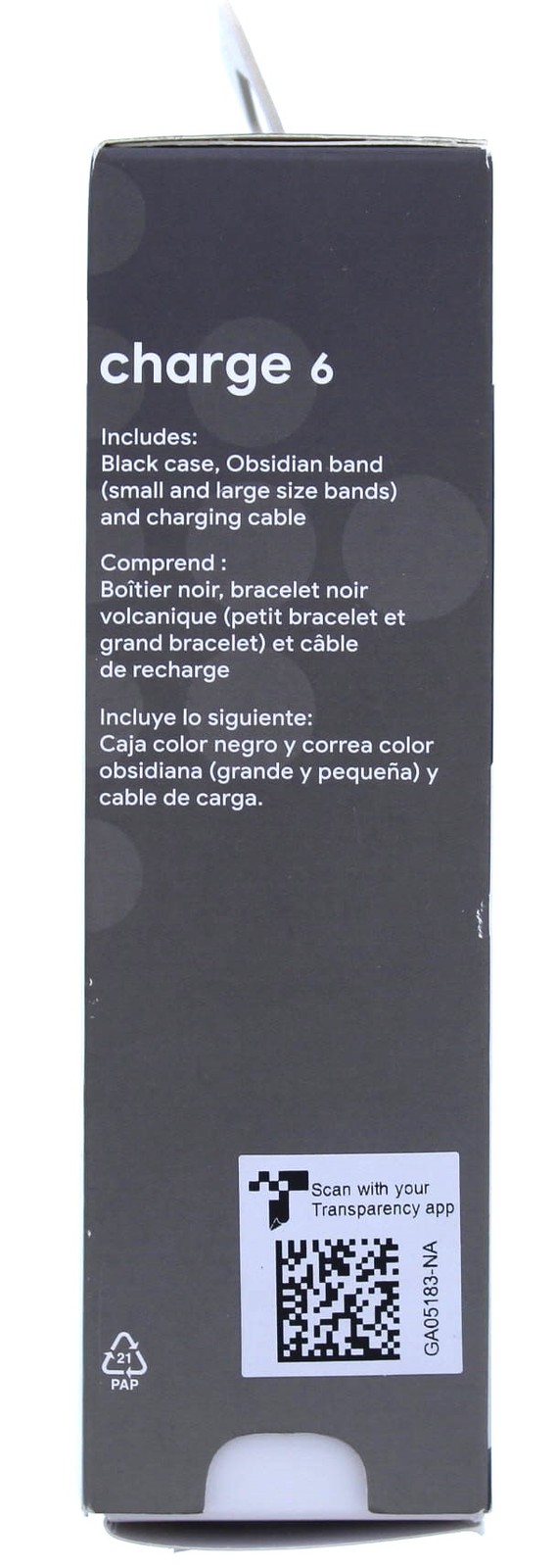 Fitbit Charge 6 Fitness And Health Tracker Color- Obsidian