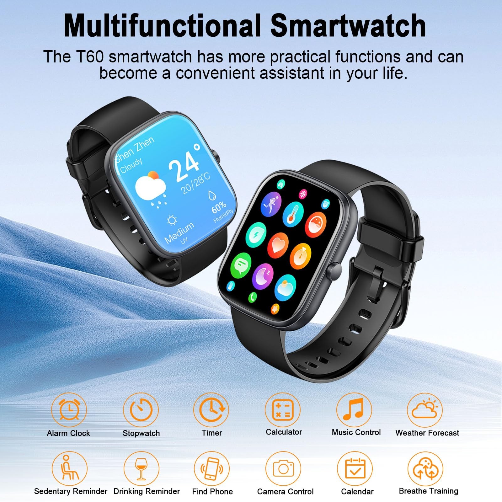 Smart Watch for Men Women (Answer/Make Call), 1.91″ HD Smartwatch with Heart …