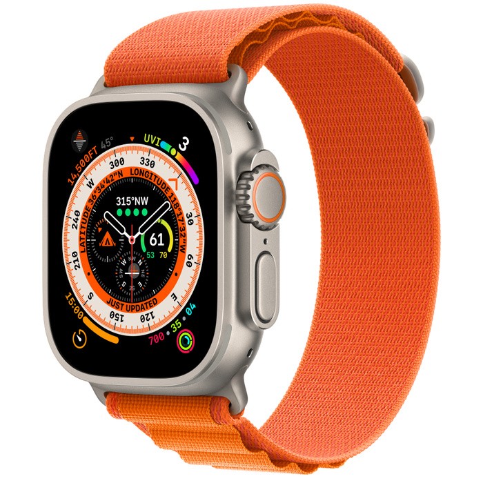 Apple Watch Ultra 49mm Alpine loop (GPS + Cellular) S/M/L – Used Poor