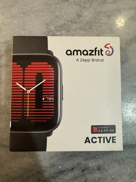 Amazfit Active Smartwatch – Midnight Black