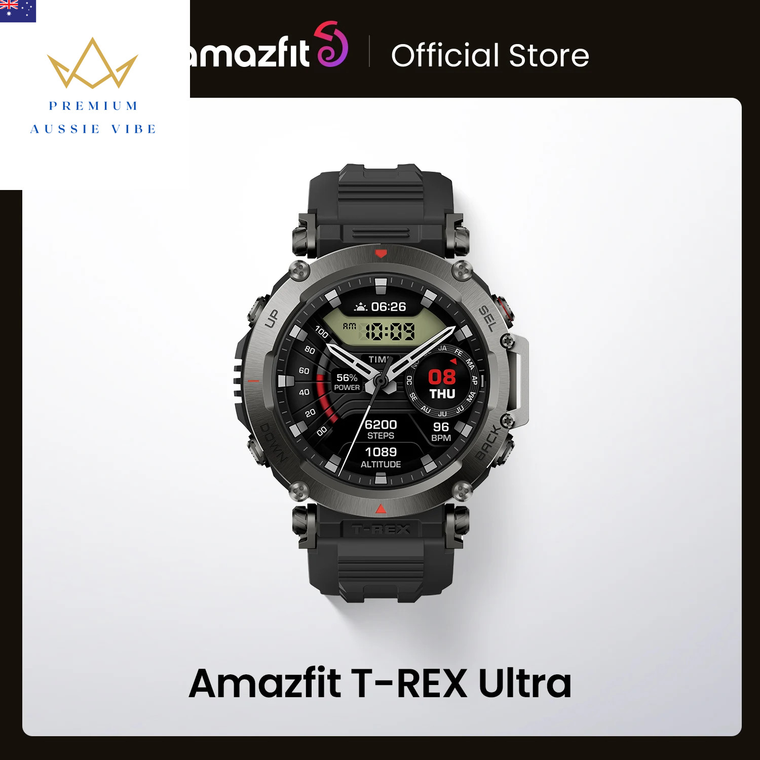 New T-Rex Ultra 47Mm Smart Watch Ultimate Outdoor GPS 20-Day Battery Life Smart