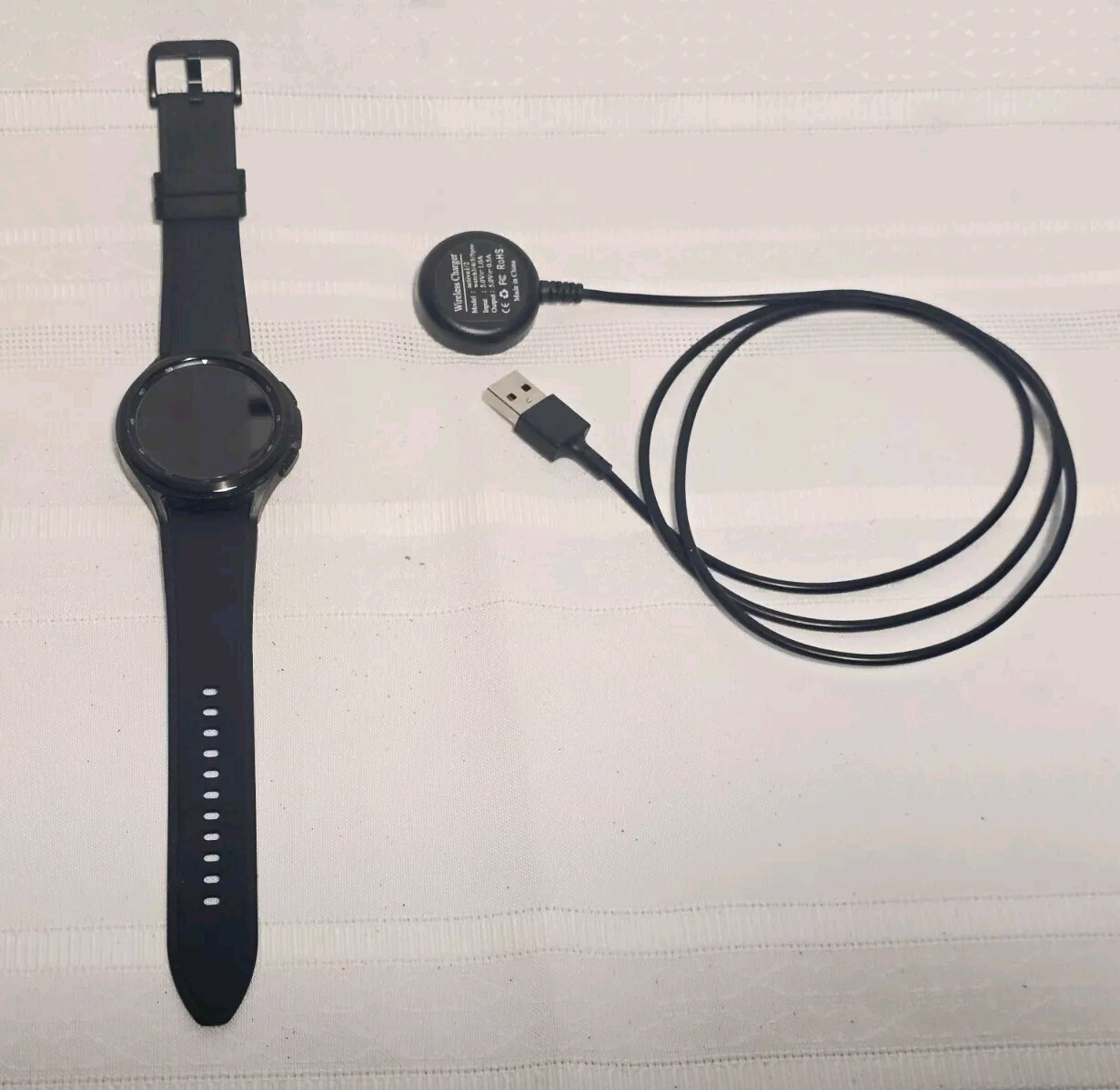 Samsung Galaxy Watch4 Classic SM-R895 46mm Stainless Steel Case with Ridge-Sport