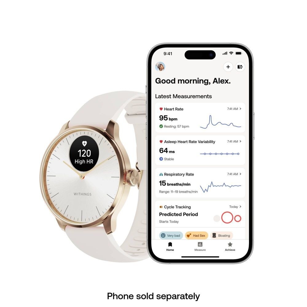 Withings ScanWatch Light – Sand