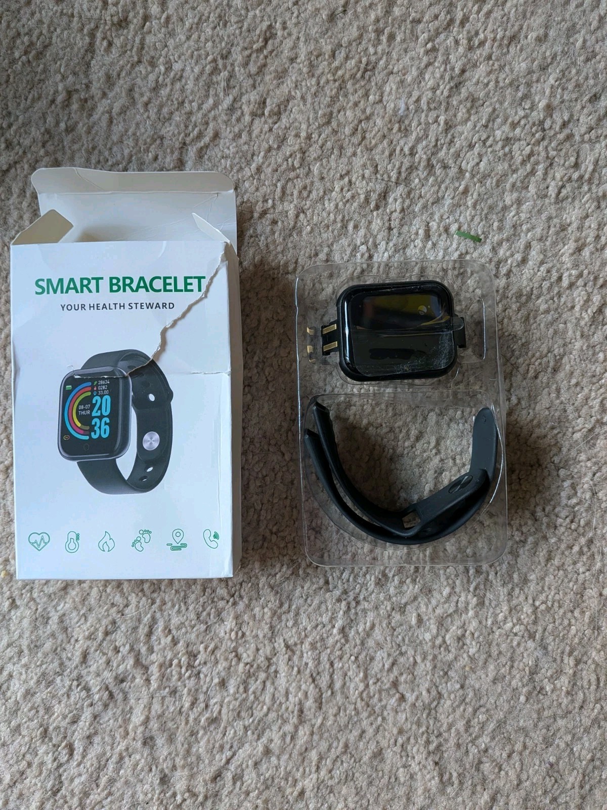 Smart Bracelet Your Health Steward Heart Rate Blood Pressure Fitness Smart Watch