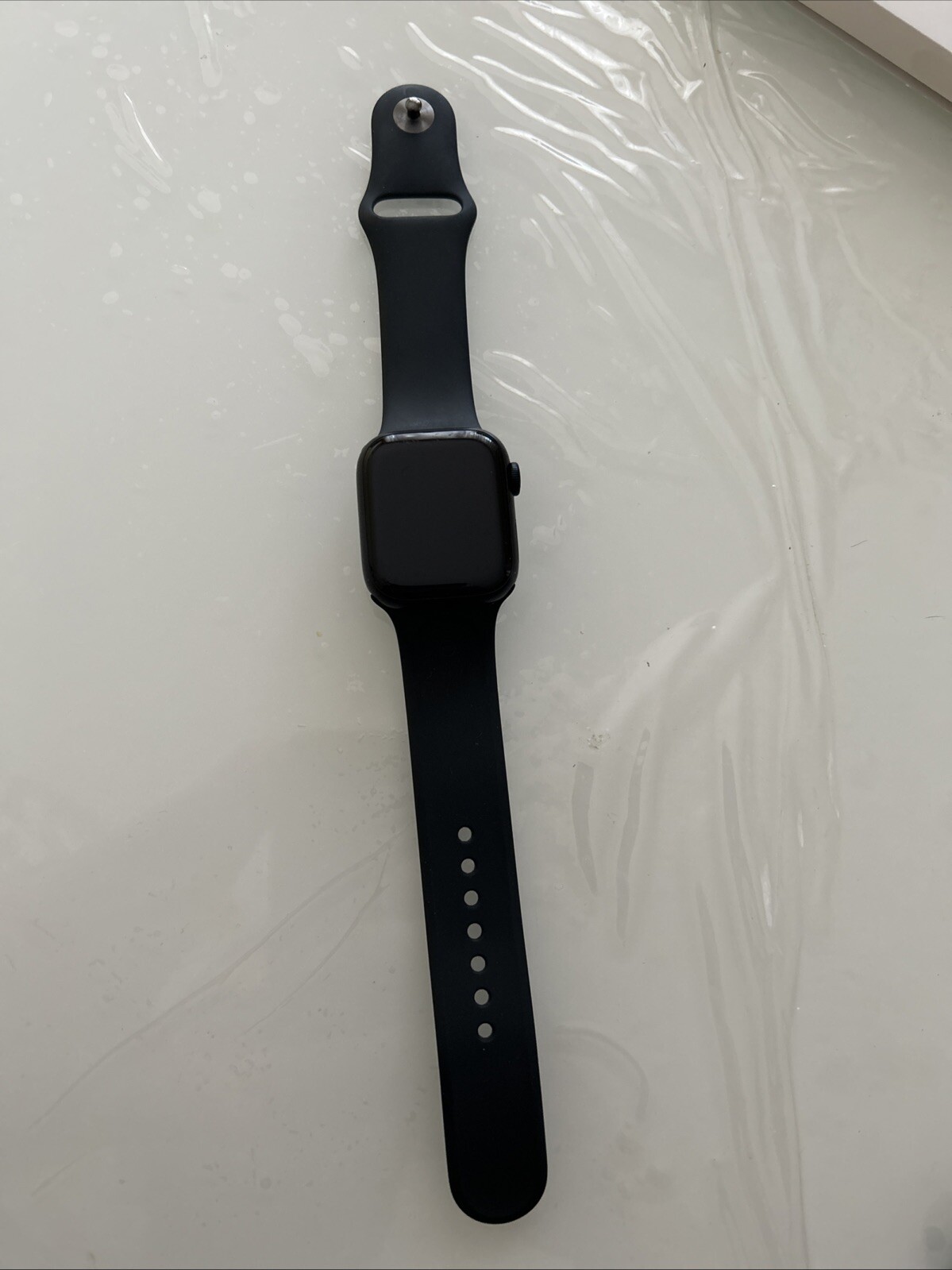 Apple Watch Series 9 41mm Aluminum Case with Sport Strap – Midnight,
