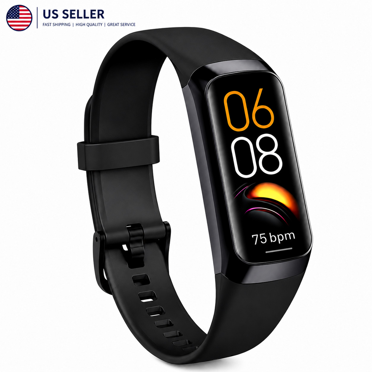 Vital Smart Watch and Fitness Tracker for Men/Women | Sleek Activity Tracker Hea