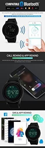 Fitness Tracker Watch Waterproof,Camera,Heart Rate,Pedometer,Android iOS,Unisex