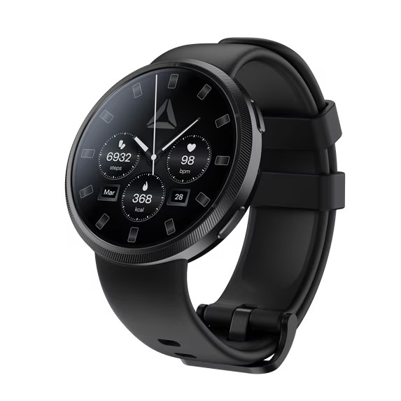 Reebok Stride Smartwatch – 1.43in AMOLED – Bluetooth – Black – 240hr Battery