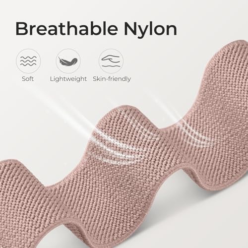 6 Pack Nylon Elastic Fabric Sport Watch Bands Compatible with Garmin Vivoactive