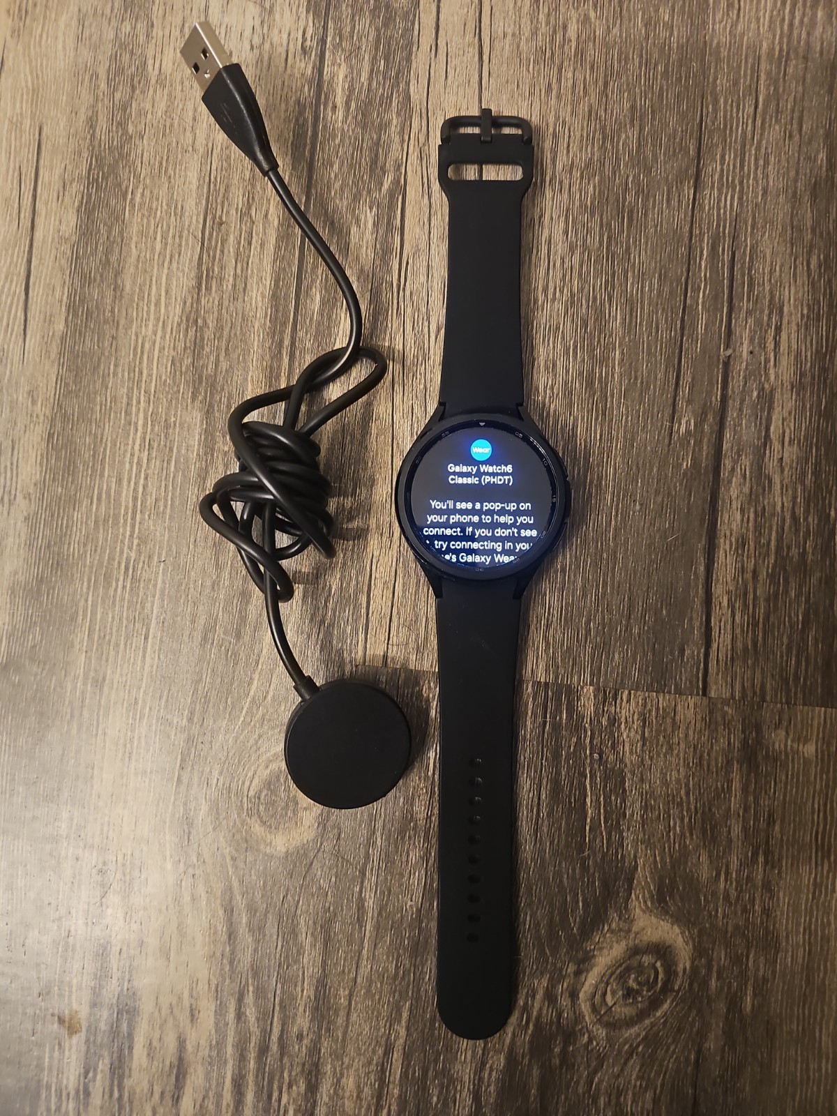 Samsung Galaxy Watch6 SM-R940 44mm Aluminum Case with Sport Band – Graphite