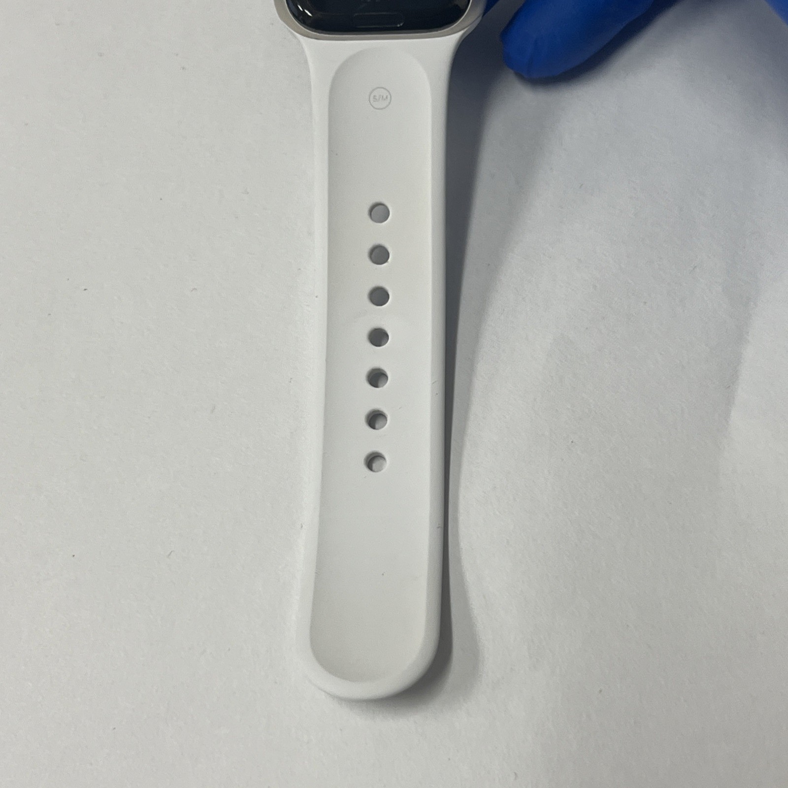 Apple Watch Series 7 41mm GPS+LTE Starlight W/ White Band – Fair