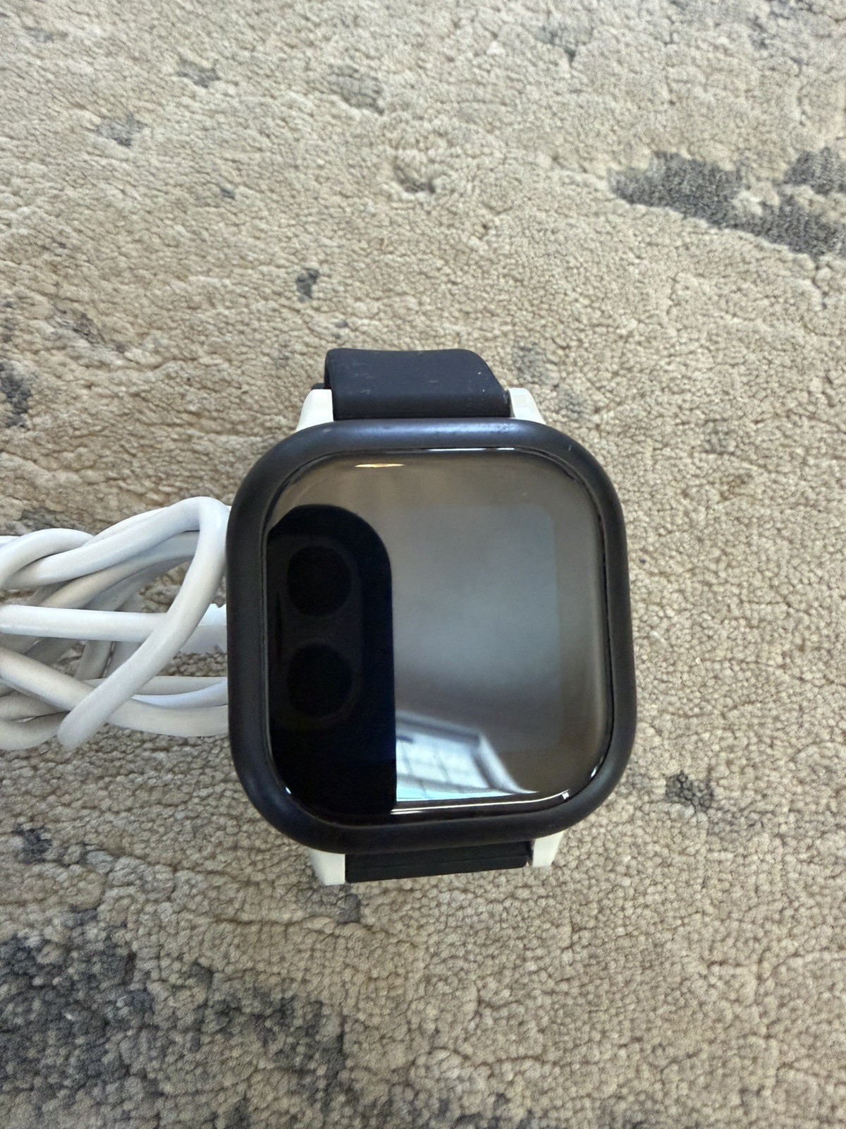 Gizmowatch Gizmo Watch 2 Smartwatch Verizon – Black With NEW Black velcroBand