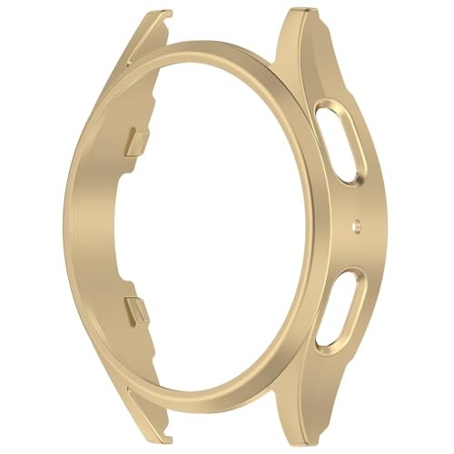1 Pack PC Bumper for Samsung Galaxy Watch 7 40mm Protective Case Shell Cover Gol