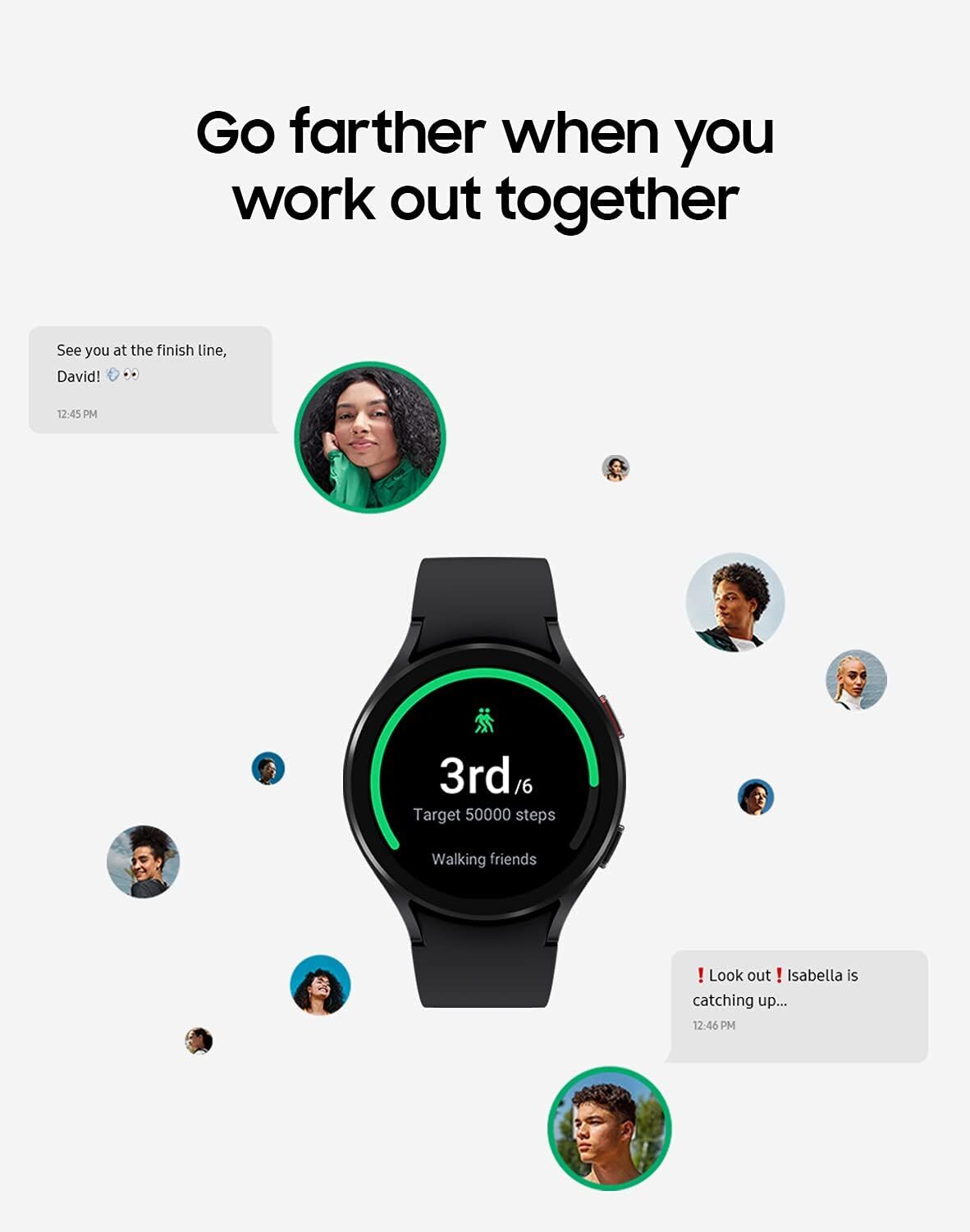 SAMSUNG Galaxy Watch 4 44mm Smartwatch SM-R870 Bluetooth NEW Factory Sealed