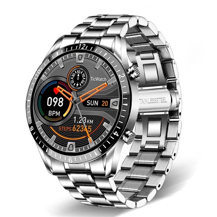Watch I9 Pro Series 8 45mm Smart Watch available in Silicone Leather Steel Mesh
