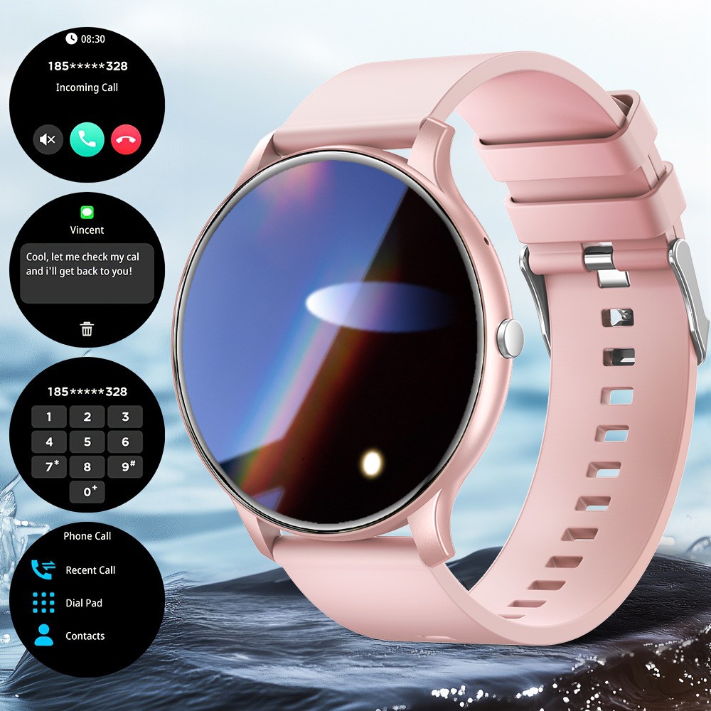 Smart Watch for Men Women Bluetooth Call Heart Rate IP68 120+ Sports Modes 1.46″
