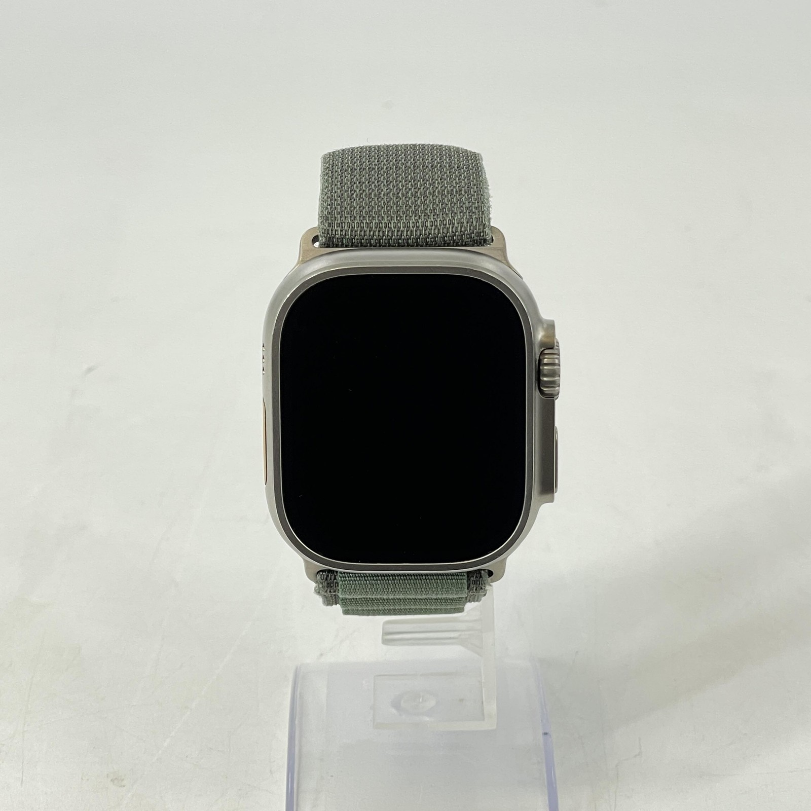 Apple Watch (Ultra) 49mm Titanium (LTE) w/ Green Alpine Loop – Excellent
