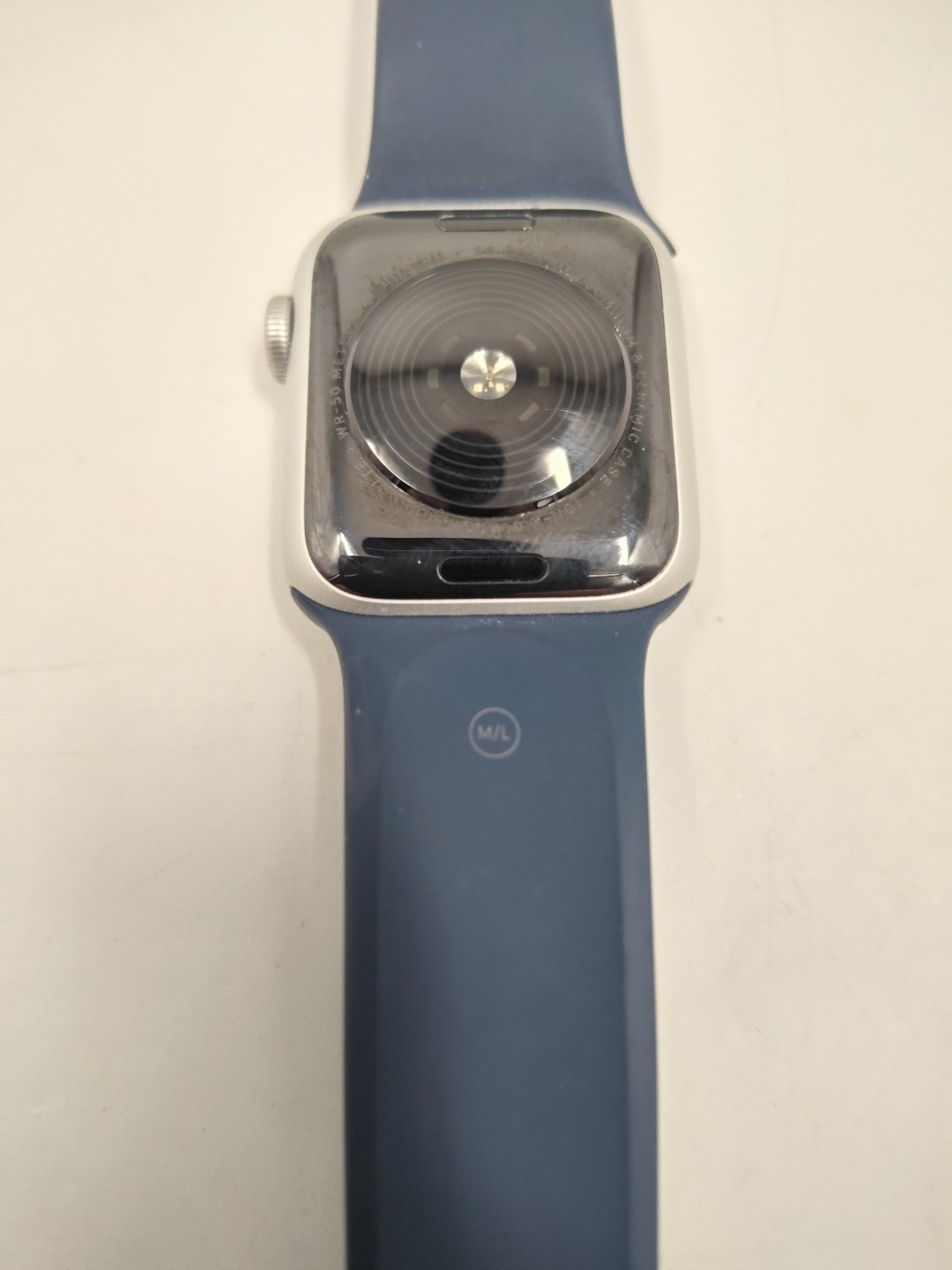 Apple Watch (SE) 2nd Gen. 40mm Silver Aluminum (LTE) w/ M/L Blue Band