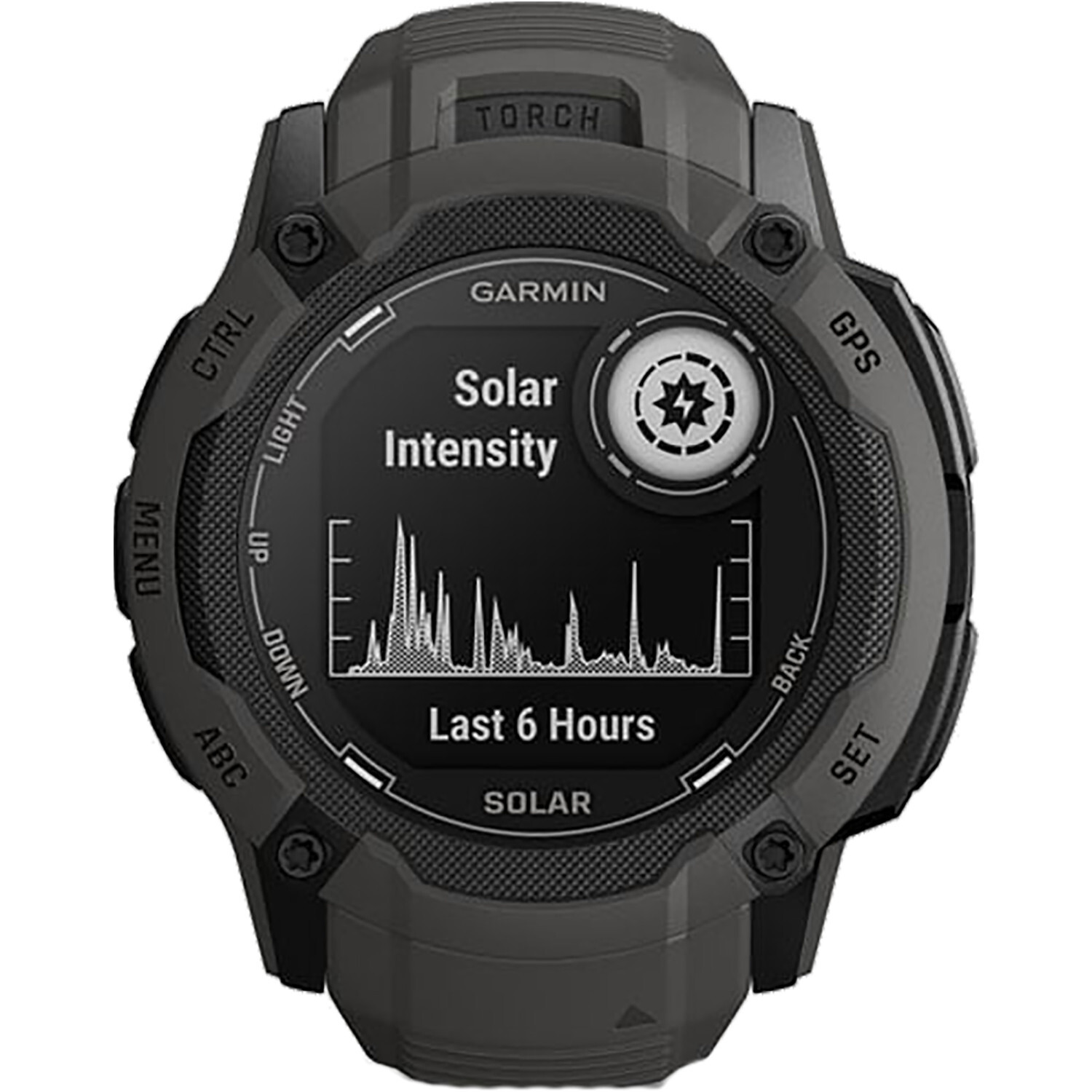 Garmin Instinct 2X Solar 50mm Graphite GPS + Bluetooth Smartwatch NEW