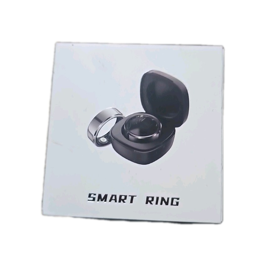 Smart RING, Wearable Device Multifunctional modern design Black High-tech ring