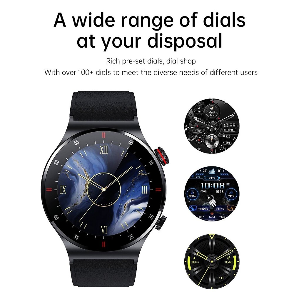 2025 Smart Watch with Message Answer/Call Blood Pressure Fitness NFC Waterproof