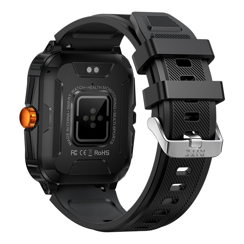 Smart Watch with 1.96″ IPS Full Touch Screen, IP67 Waterproof, Fitness Tracker