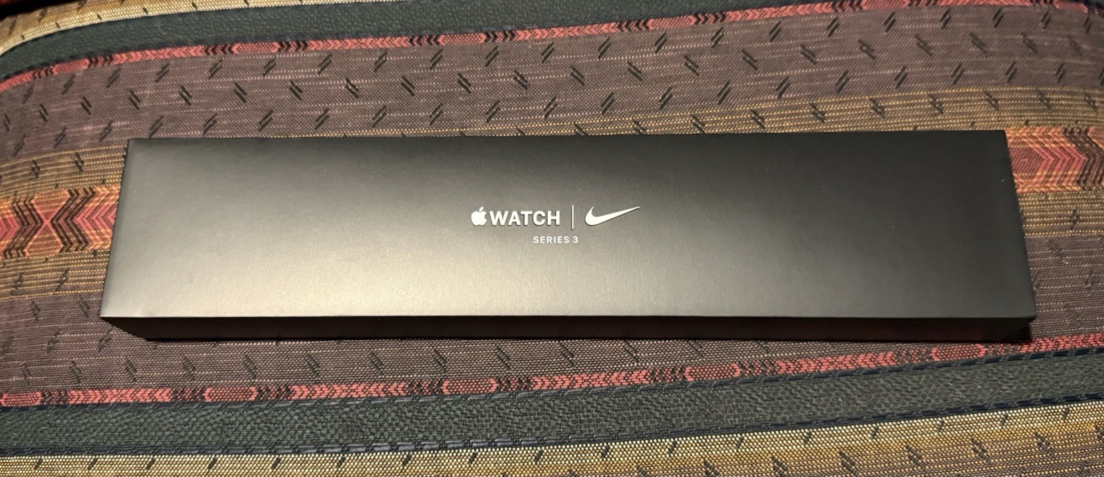 Apple Watch Series 3 38mm Space Gray Nike Sport Band with Box New Condition