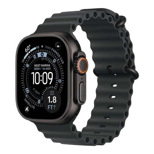 Apple Watch Ultra 3 49mm Cellular Titanium Case Black Ocean Band MF0J4LW/A