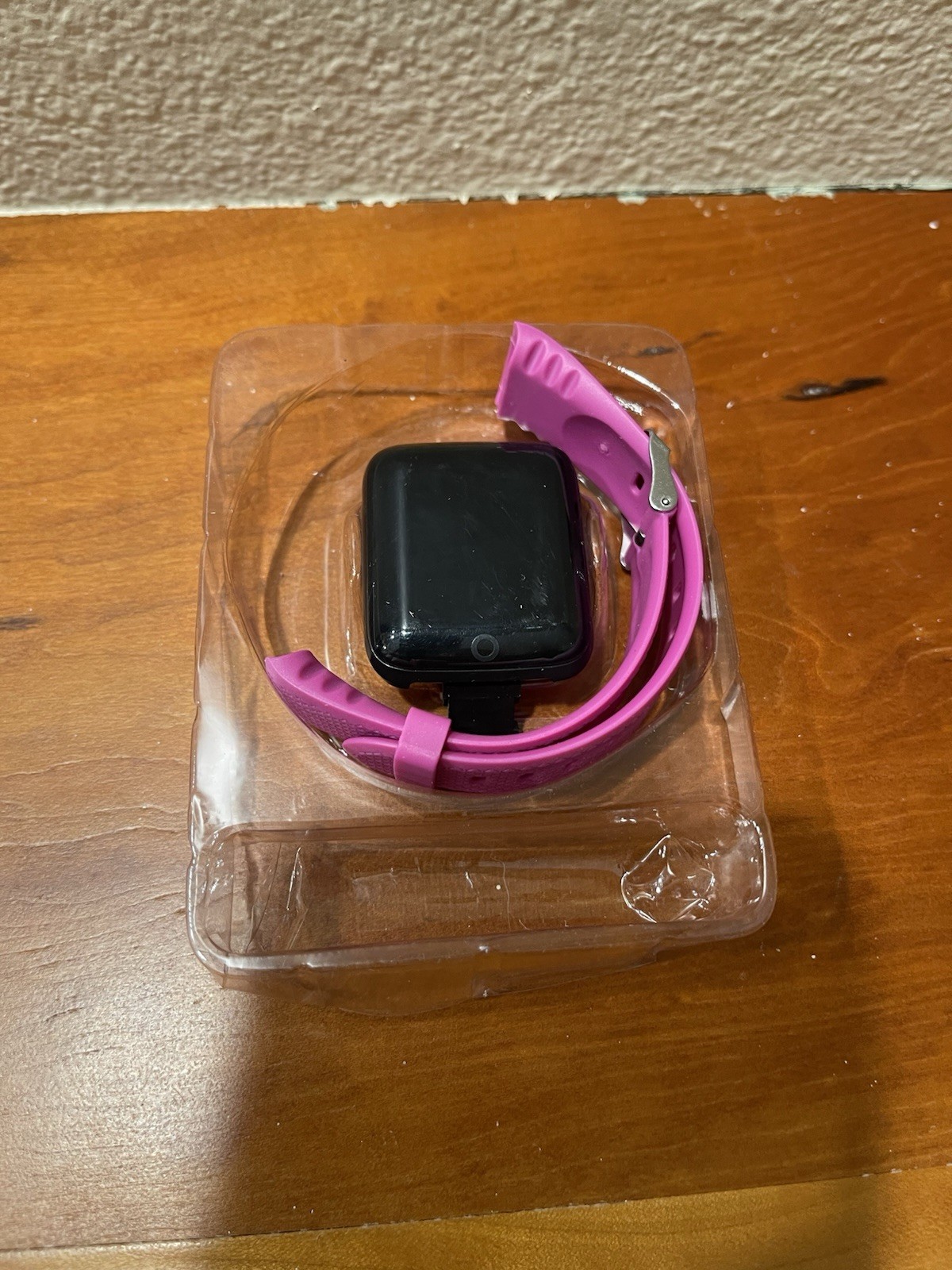 Smart Bracelet Your Health Steward Fitness Tracker Step Counter in Pink
