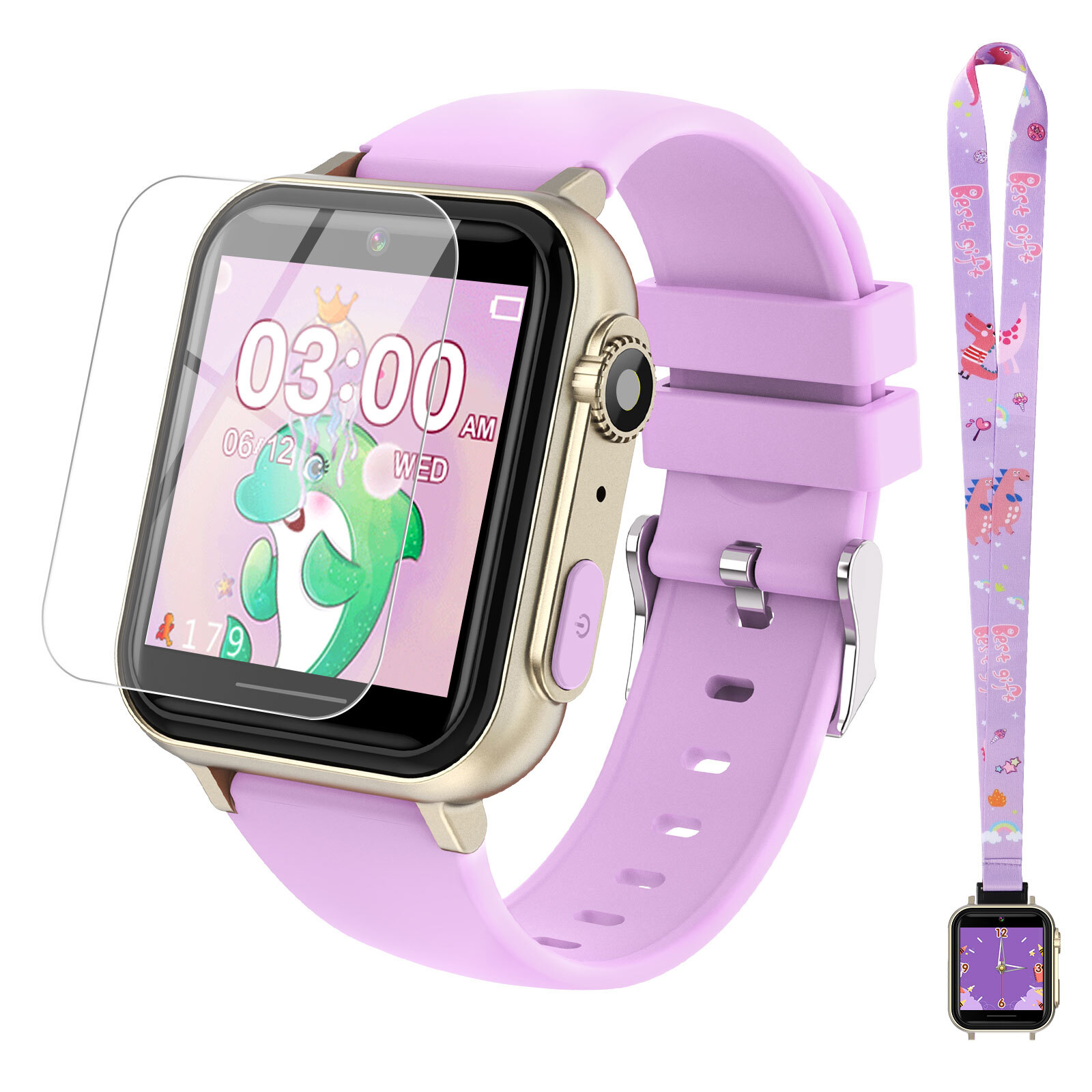 Kids Smart Game Watch for Boys Girls Ages 4-12 with 30+ Games 140 Learning Cards