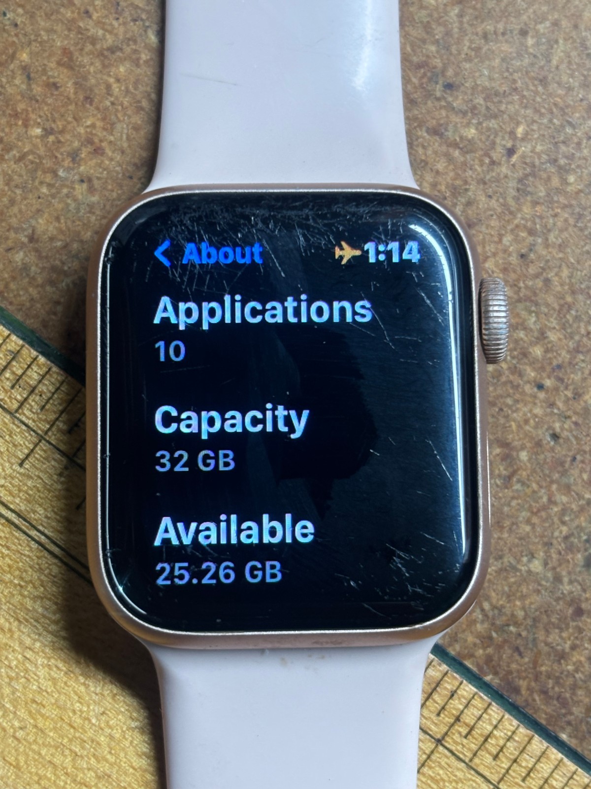 PINK APPLE WATCH SE 1st Gen A2353 40mm Watch Works 32gb GPS LTE NO CHARGE