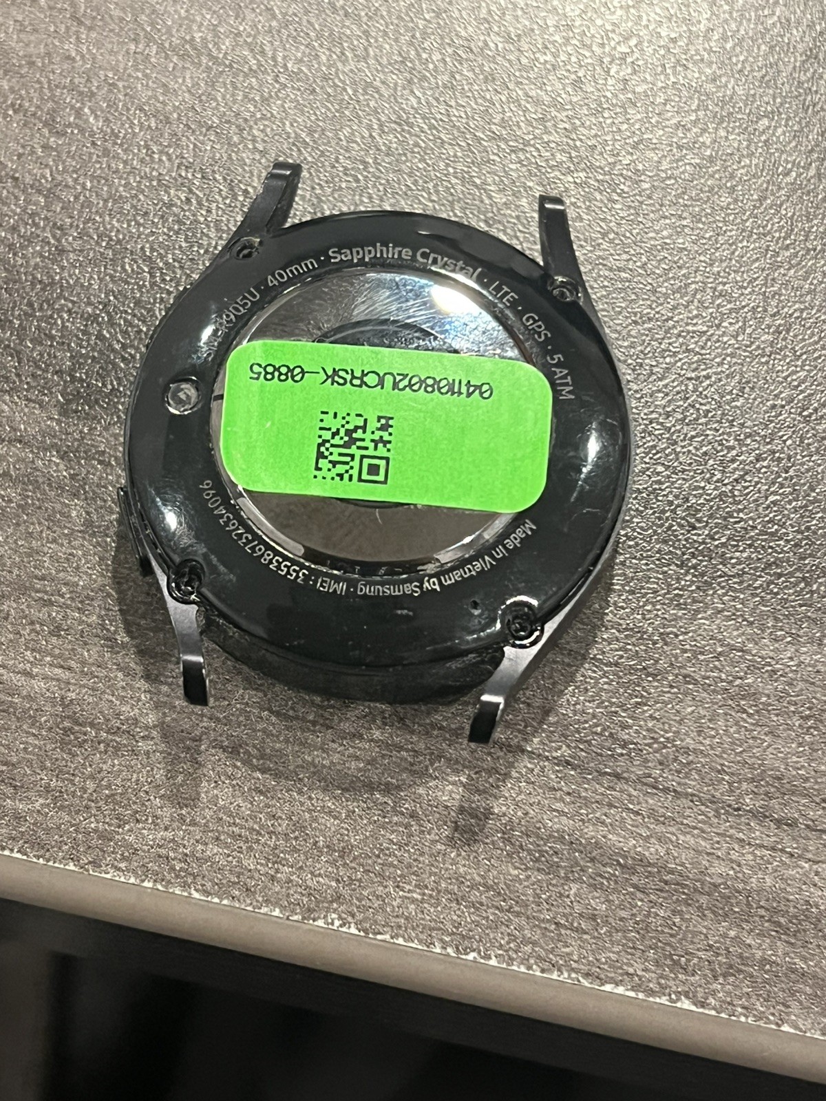 Samsung Galaxy Watch5 SM-R905U 40mm Black Smartwatch.