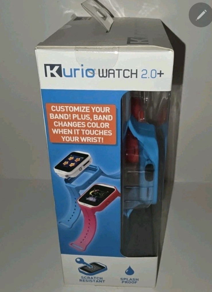 Kurio kids 2.0 NEW in box Smartwatch Blue and Red built for kids