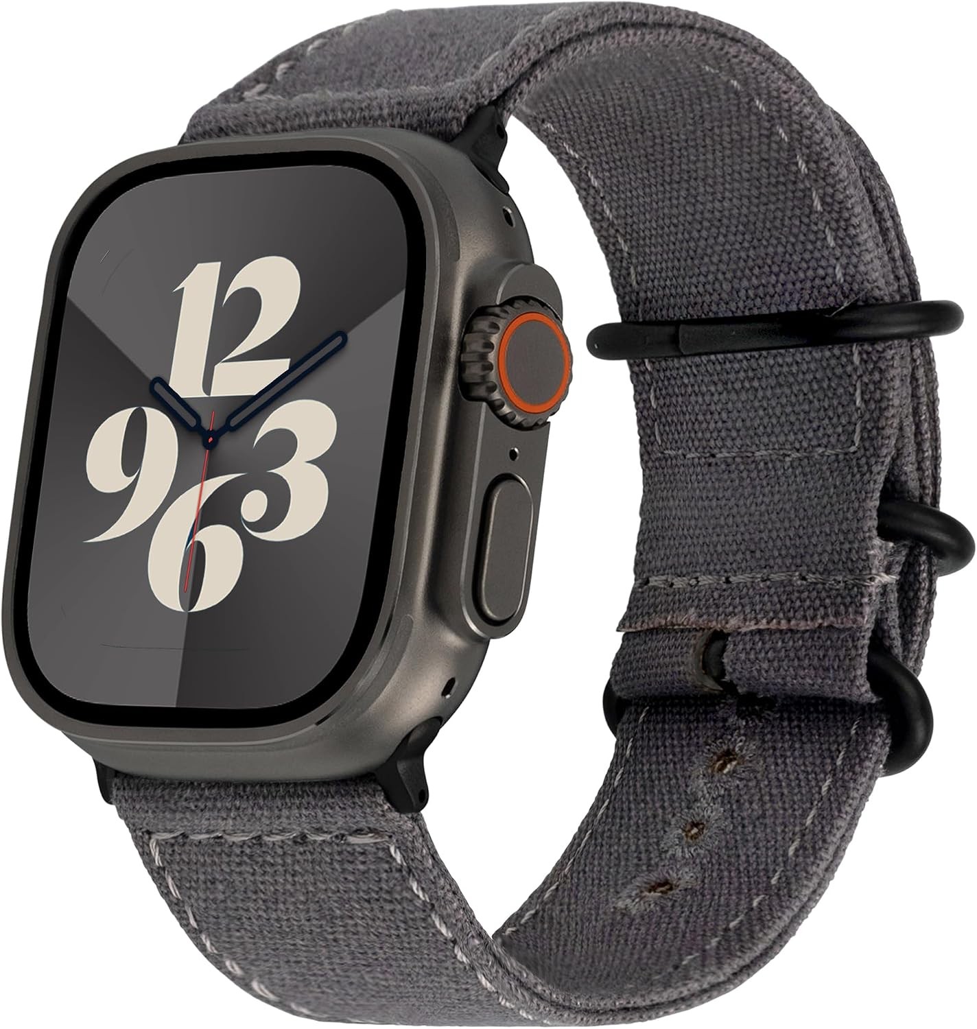 Canvas Strap Compatible with Apple Watch Ultra 49mm, Series 10 & All Models