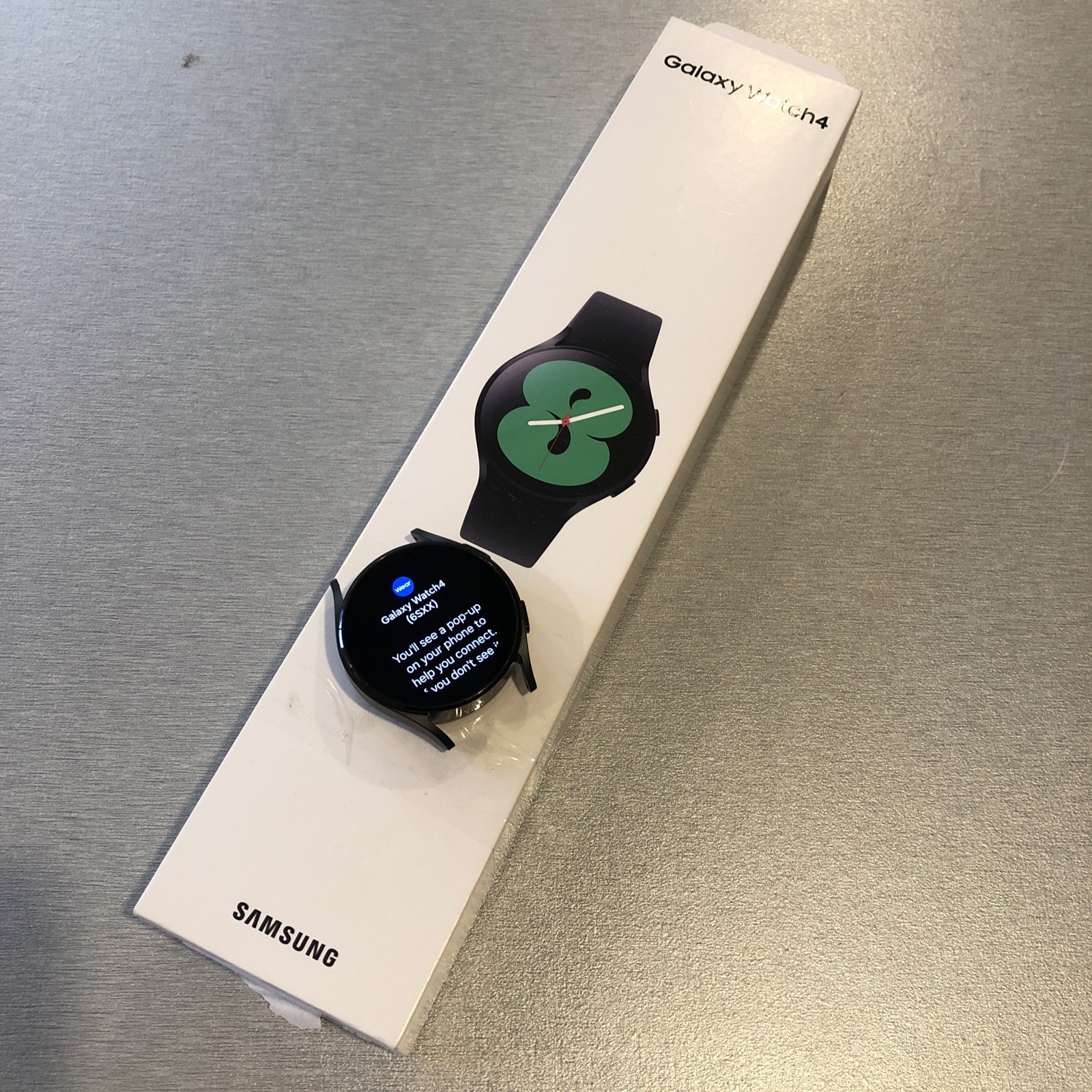 Samsung Galaxy Watch 4 40mm GPS Wifi Bluetooth Smartwatch SM-R860 Black No Strap