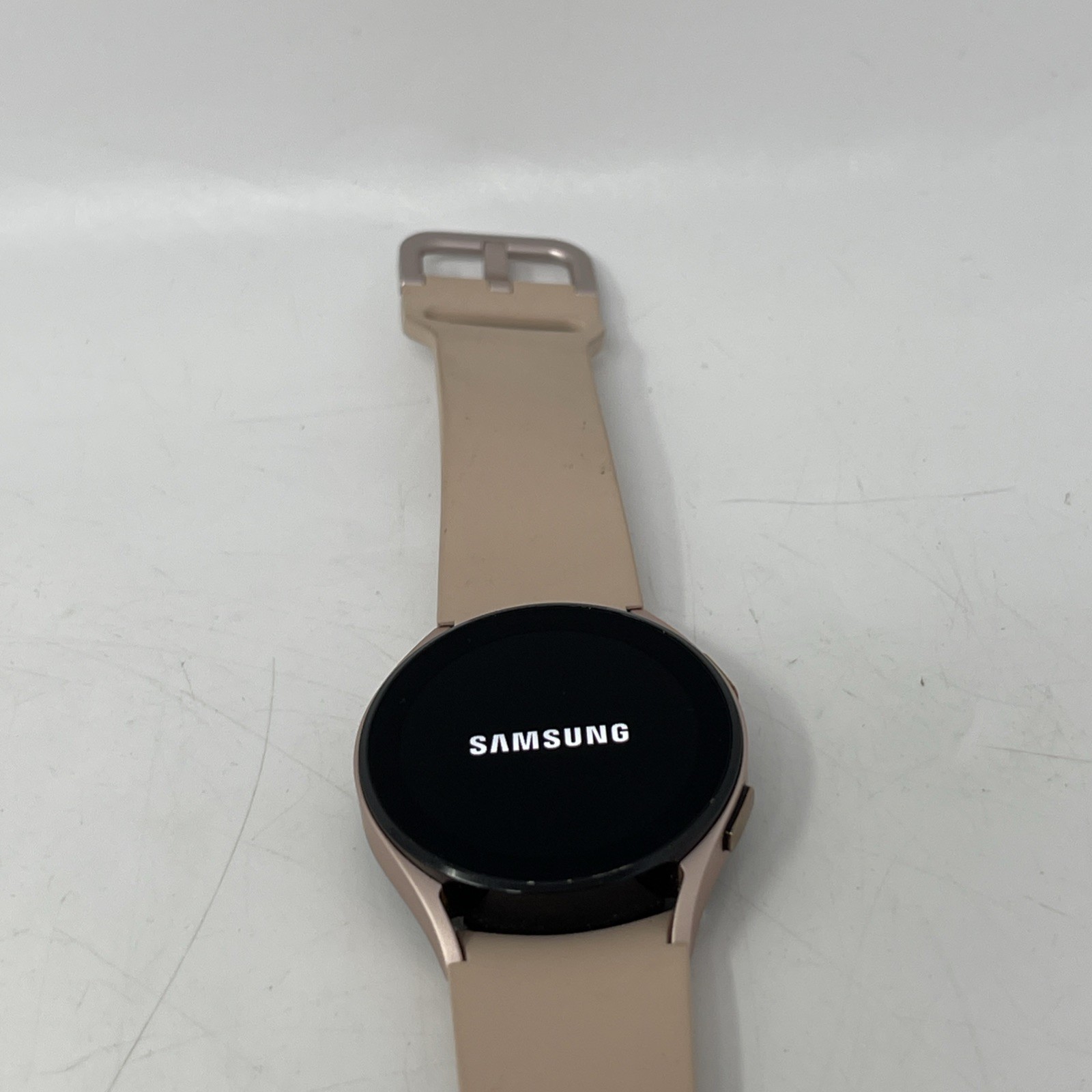 Samsung Galaxy Watch 4, 40MM Rose Gold Pink Band LTE-GPS SM-R865U Tested